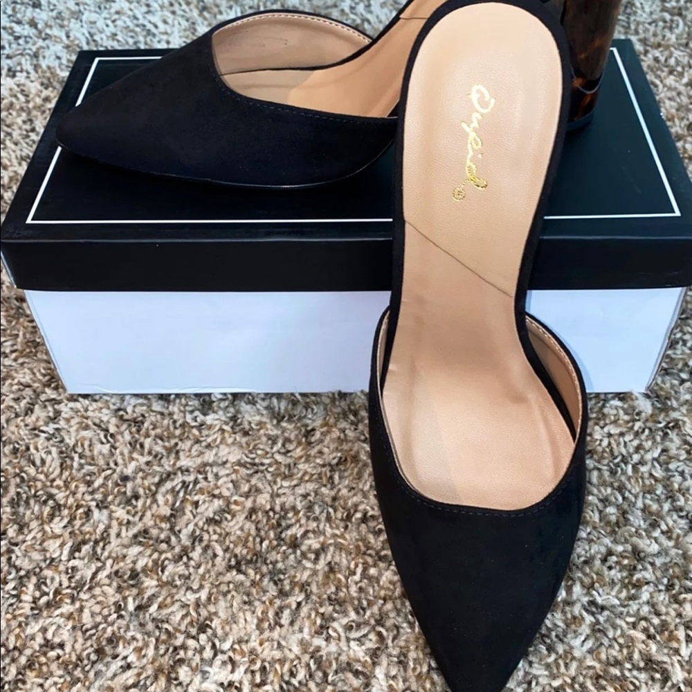 Qupid Tortoise Heels